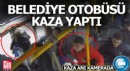 Belediye otobüsü, otomobil ve baz istasyonu direğine çarptı; Çok sayıda yaralı