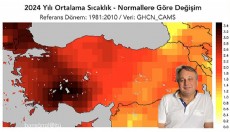 Dünya ölçüm tarihinin en sıcak yılı 2024