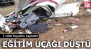 Eğitim uçağı düştü, 2 pilot hayatını kaybetti