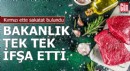 Kırmızı ette sakatat bulundu, bakanlık tek tek ifşa etti