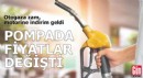 Otogaza zam, motorine indirim geldi