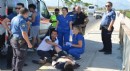 Serik'te motosiklet devrildi: 2 yaralı