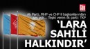 TKP: Lara Sahili halkındır…